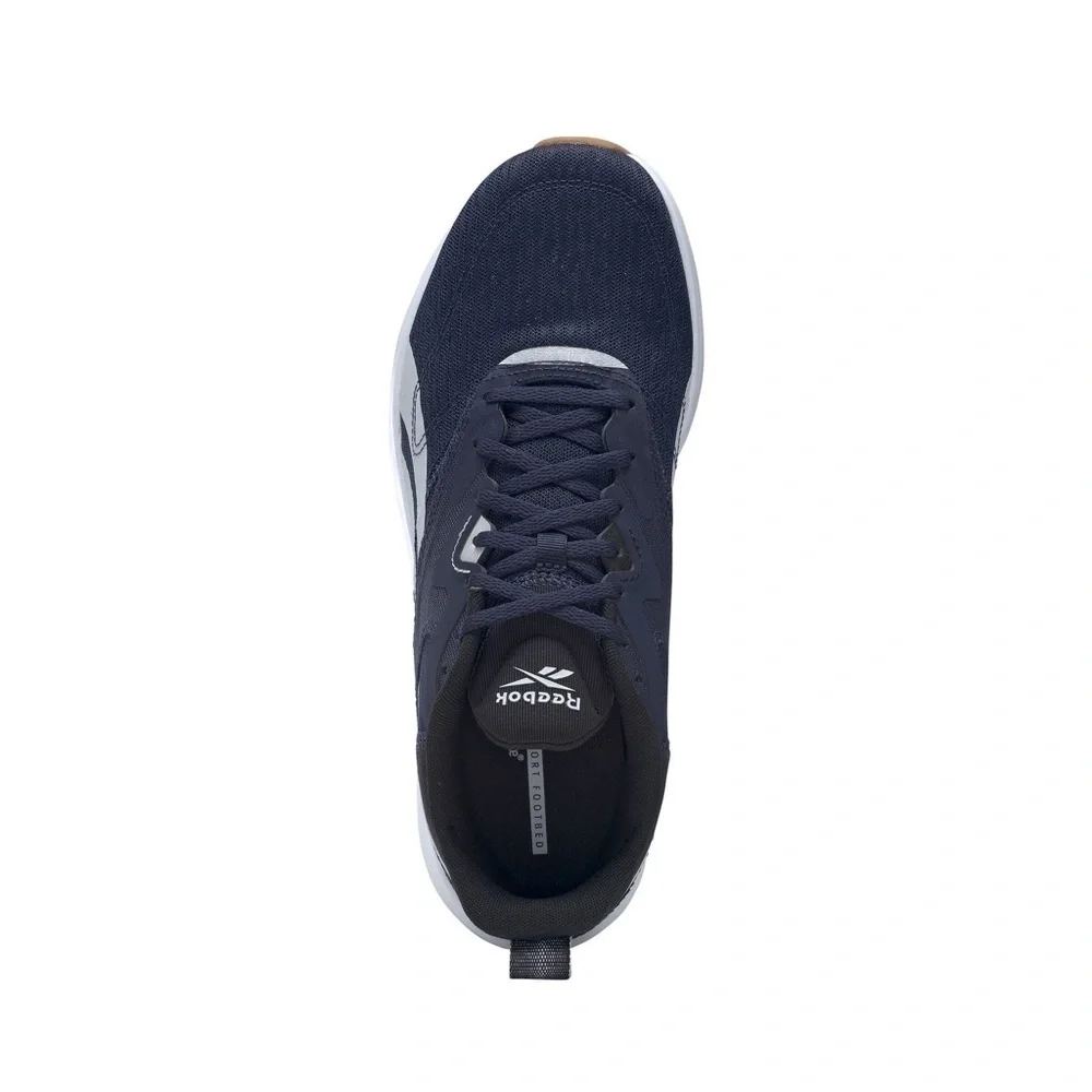 NEW Reebok Men’s Runner 4.0 Running Shoe, Vector Navy/Pure Grey/Gum